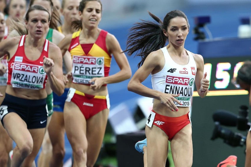 Sofia Ennaoui, srebrny medal w biegu na 1500 m