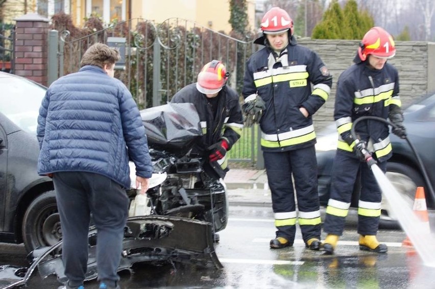 Wypadek w Kaliszu. Jedna osoba ranna