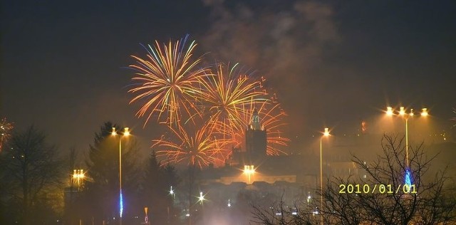 Tak witano Nowy Rok w Słupsku.