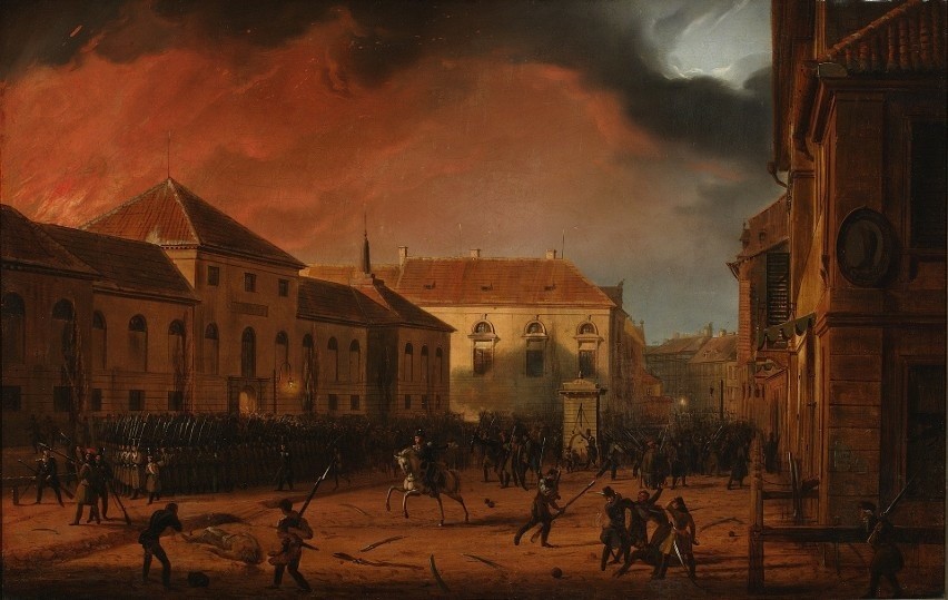 Marcin Zaleski, Cykl Listopadowy, Wzięcie Arsenału, 1830 rok...