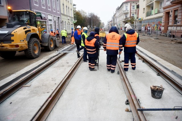 Ulica Chrobrego i Mieszka I ma być przebudowana do października 2021.