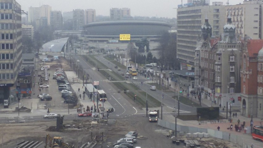 Przebudowa centrum Katowic, remont alei Korfantego