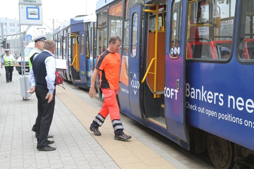 Wrocław: Wypadek na Kromera. Na Kowale nie jeżdżą tramwaje