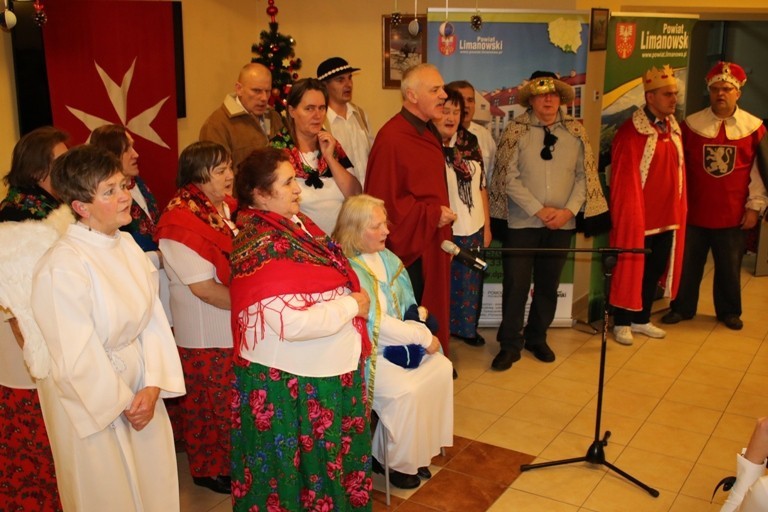 Dam i Kawalerów Maltańskich opłatek z „Panami Pacjentami" [ZDJĘCIA, WIDEO]