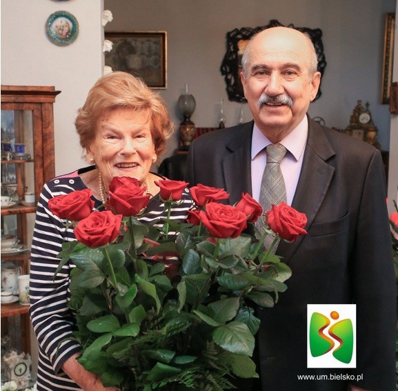 Maria Koterbska obchodzi 93. urodziny. Jubilatkę odwiedził...