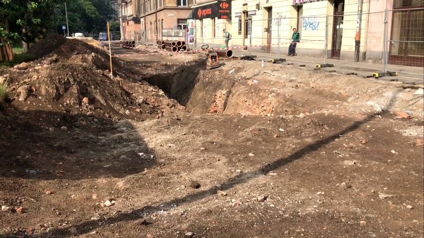 Kraków. Na ulicy Dietla natrafili na pozostałości Mostu Królewskiego