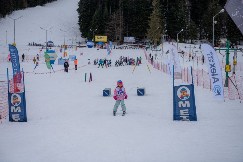 Zawody narciarskie dla młodych zawodników pod Nosalem