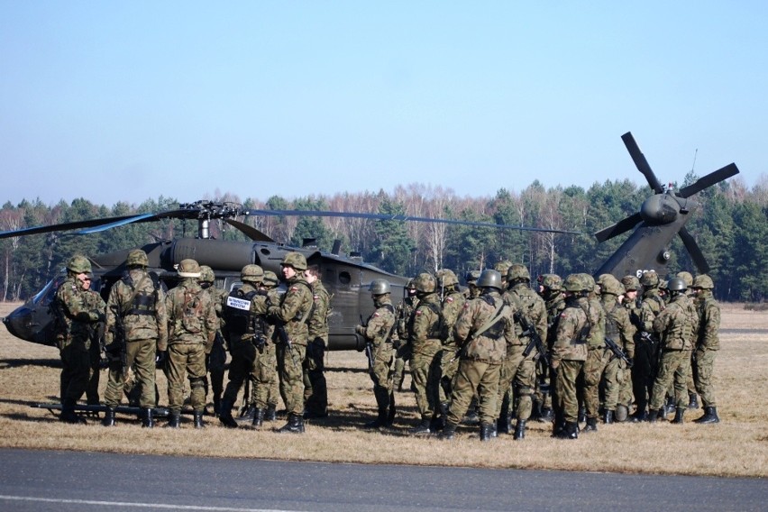 Black Hawk na poligonie drawskim