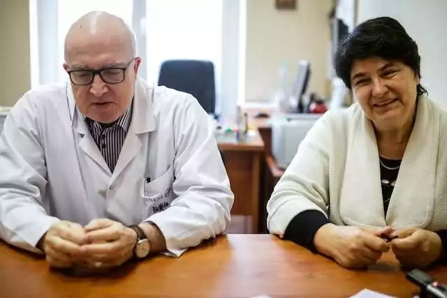 Dr Irena Daniluk-Matraś i dr Maciej Śniegocki są liderami wielodyscyplinarnego zespołu szpitala im. Jurasza