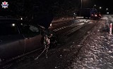 Włodawa. Czołowe zderzenie dwóch aut spowodowane przez nietrzeźwego obywatela Ukrainy