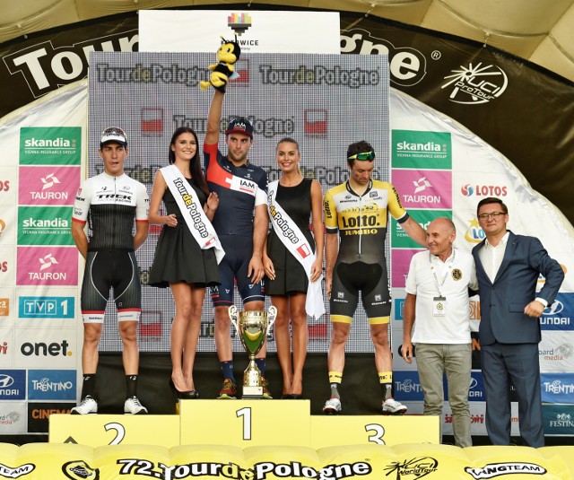 Tour de Pologne 2015 - trzeci etap Zawiercie -  Katowice. Mateo Pelucchi wygrał wyścig po raz drugi