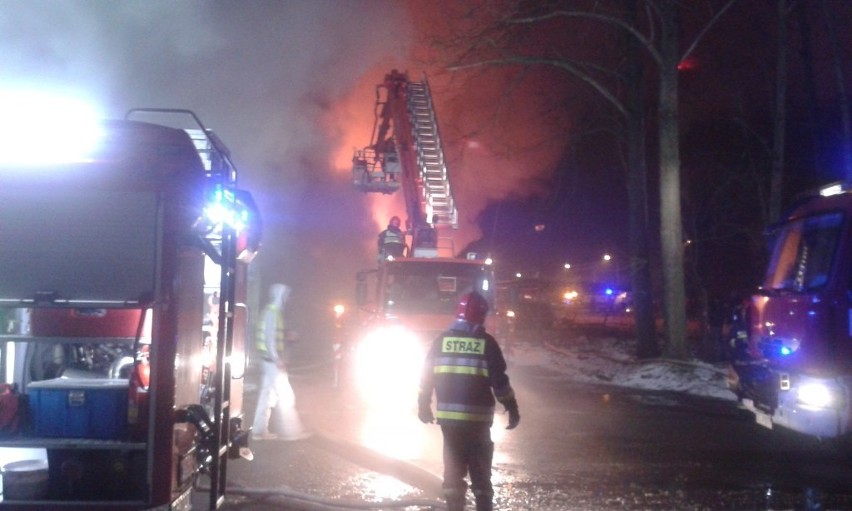 Przy ulicy Słowiańskiej spłonęły lokale zastępcze.