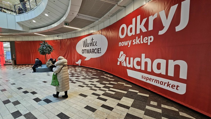 Sklep sieci Auchan rusza w Galerii Korona w Kielcach. Znamy datę otwarcia! Zobacz zdjęcia