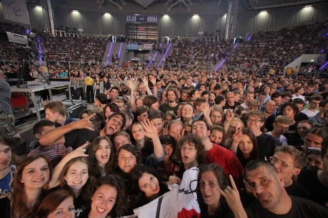Podczas koncertów Aerosmith i Black Sabbath Atlas Arena była wypełniona po brzegi.