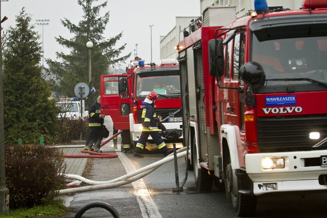 Dwie osoby w szpitalu po pożarze w Balczewie.