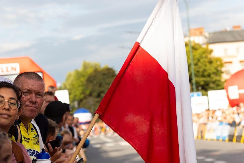 Kibice na mecie Tour de Pologne