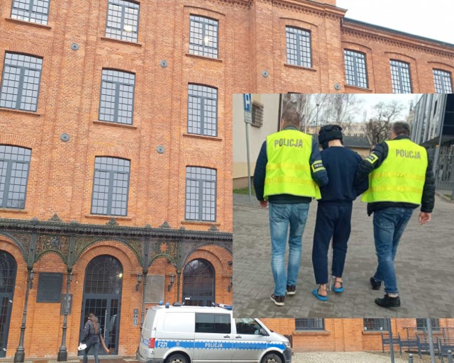 Do morderstwa doszło na terenie loftów przy ul. Tymienieckiego w Łodzi - policjanci prowadzą zabójcę