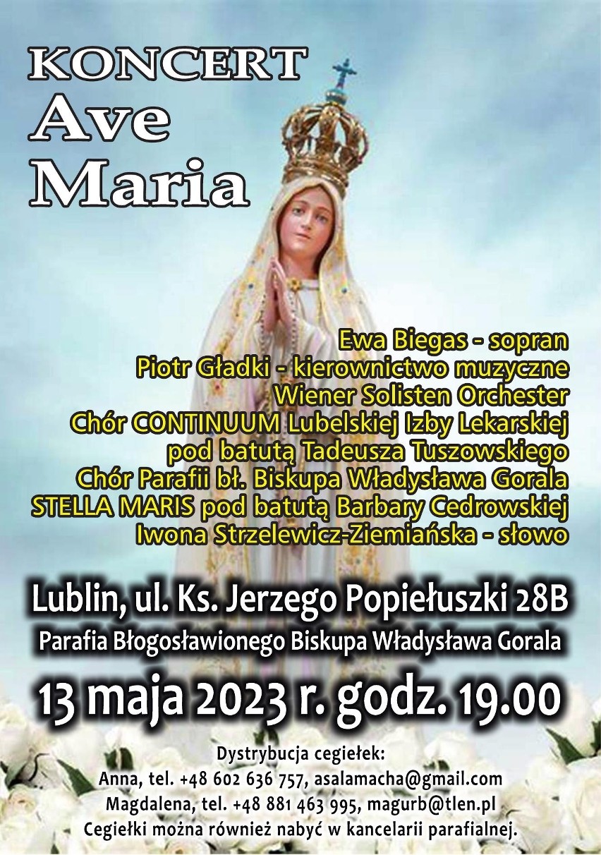 Koncert "Ave Maria" - wierni z parafii pw. bł. bpa Władysława Gorala zbierają pieniądze na budowę nowego kościoła