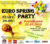 Rozdajemy wejściówki: Galeria Kosmos, Impreza Euro Spring Party 