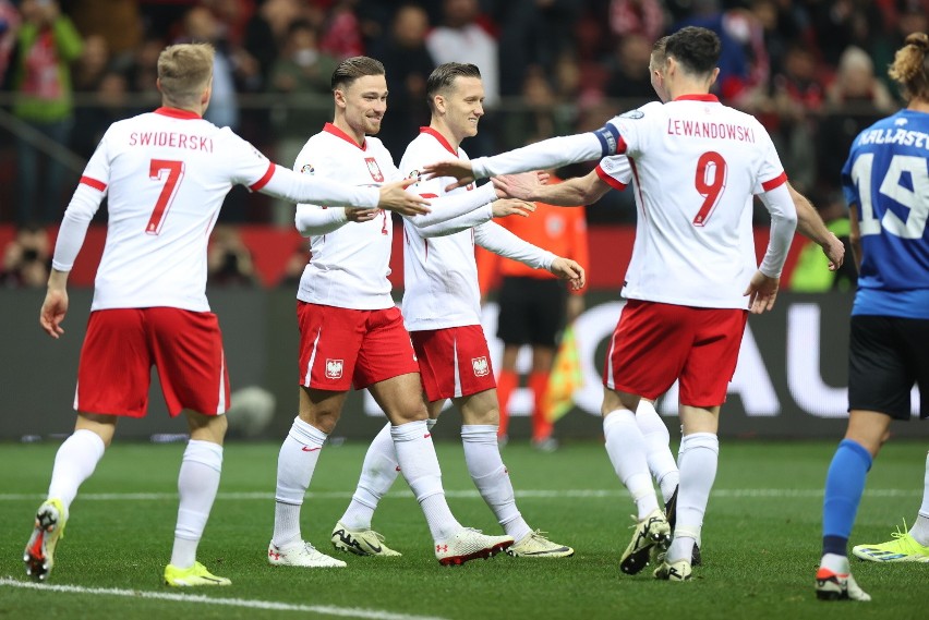 Gola na 2;0 dla Polski z Estonią strzelił Piotr Zieliński