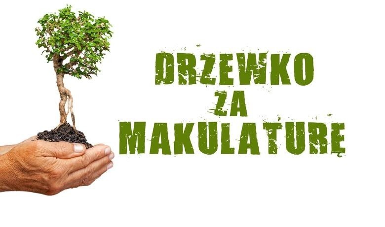 Akcja Ekologiczna "Drzewko za makulaturę". Projekt przy wsparciu Wojewódzkiego Funduszu Ochrony Środowiska i Gospodarki Wodnej w Gdańsku