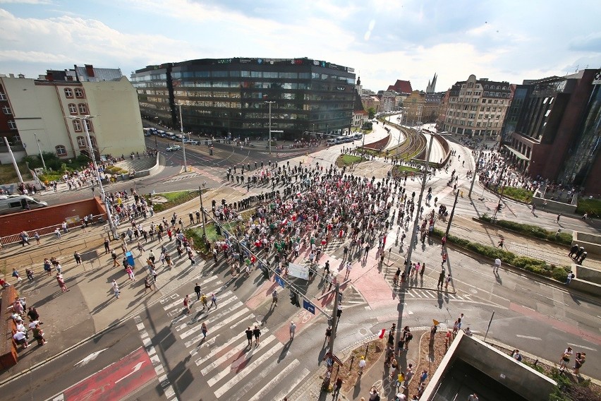 Tak uczczono godzinę "W" w centrum Wrocławia (ZOBACZ)