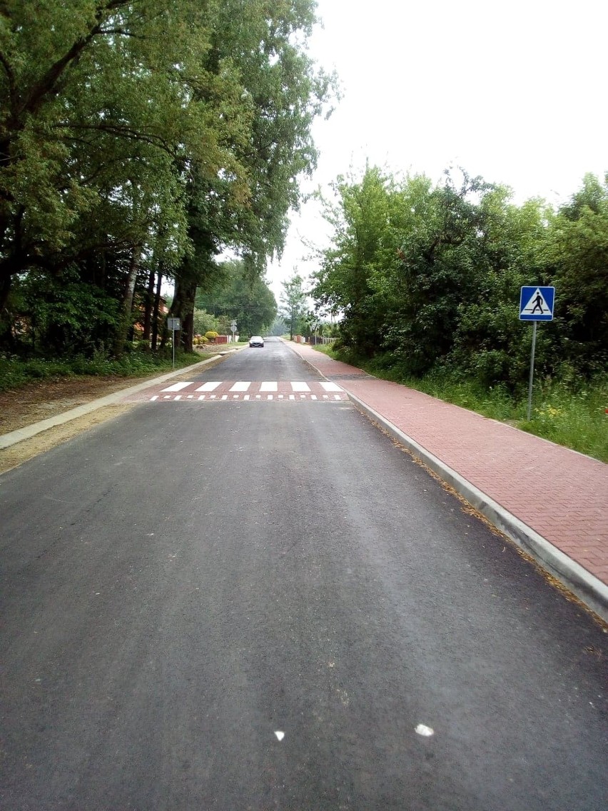 Zakończył się remont drogi w Kłodzie w gminie Rytwiany 