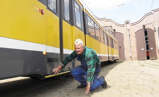 Sprowadzone z Niemiec tramwaje GT8 mają szersze podłogi i nie mogły podjechać pod niektóre perony w Grudziądzu