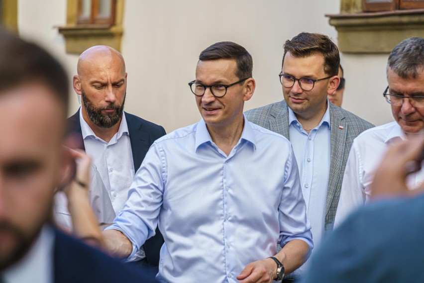 Wizyta premiera Morawieckiego w Starym Sączu