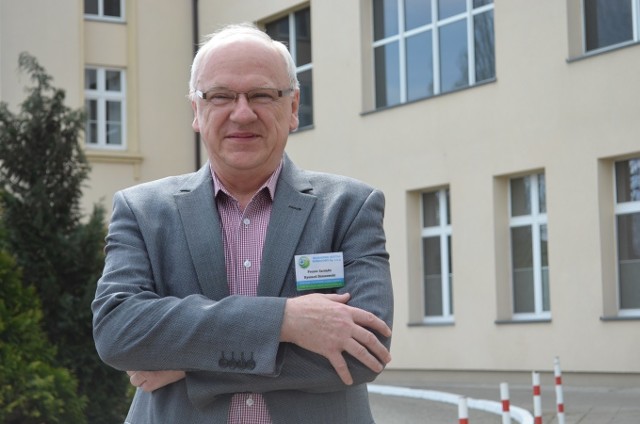 Prezes szpitala w Głogowie Ryszard Brzozowski