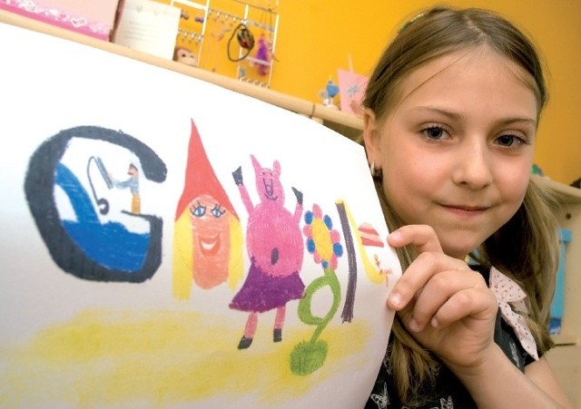 Maja Burska ze Słupska jest w finale konkursu doodle4google. Jej logo może się znaleźć na stronie głównej wyszukiwarki 8 czerwca.