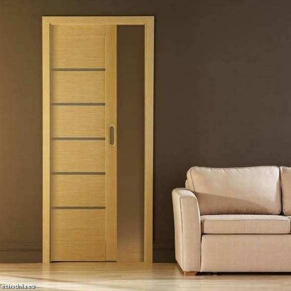 Drzwi przesuwne mogą uatrakcyjnić wnętrze mieszkania.