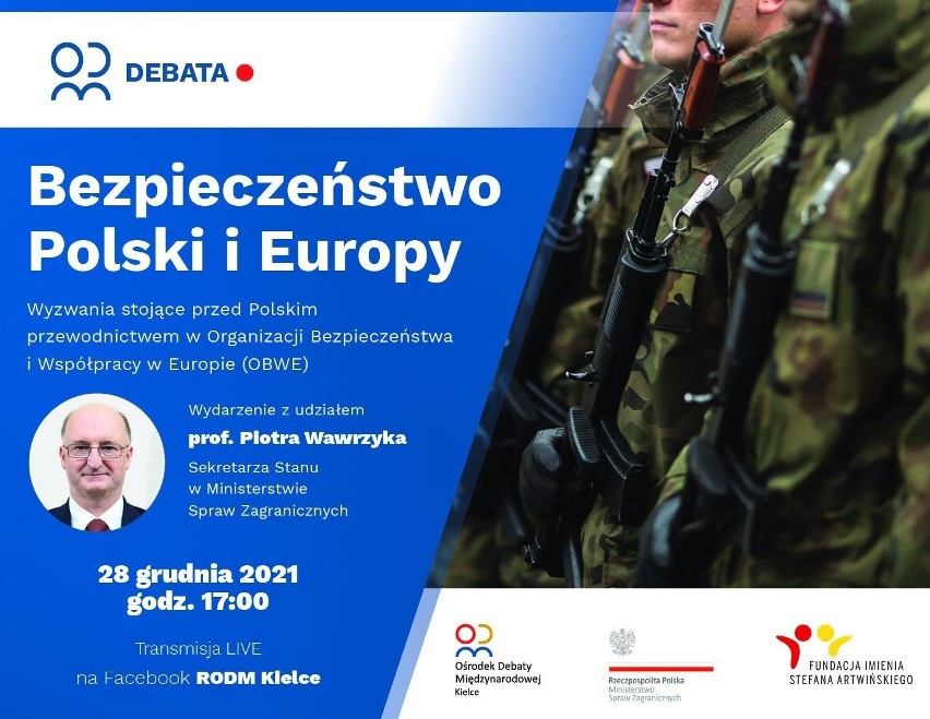 Poseł oraz wiceminister spraw zagranicznych Piotr Wawrzyk o bezpieczeństwie Polski i Europy [ZAPIS TRANSMISJI]