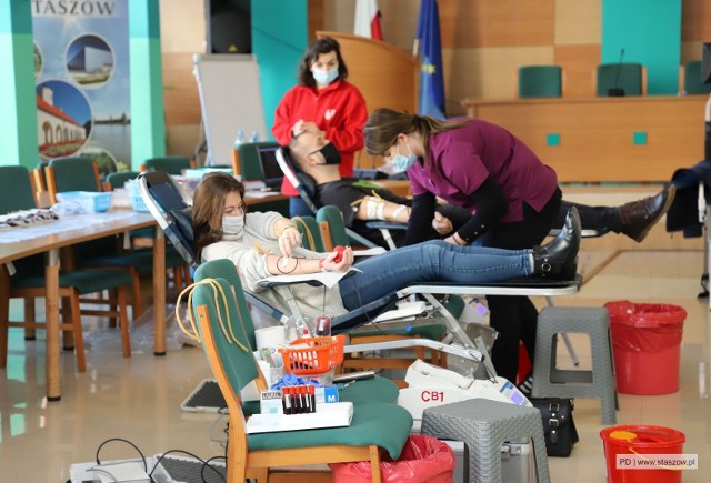 W walentynkowej akcji poboru krwi w Staszowie wzięło udział 29 osób