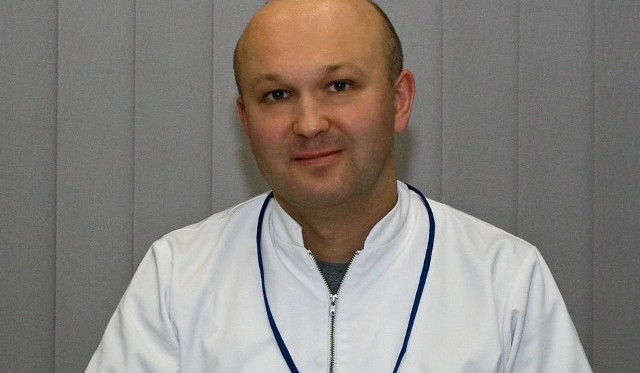 Wojciech Scendo, specjalista ortopedii i traumatologii narządu ruchu z Centrum Medycznego „Zdrowie” i Wojewódzkiego Szpitala Zespolonego w Kielcach