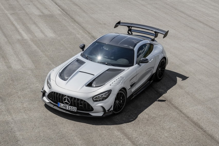 Mercedes AMG GT Black Series. Z najmocniejszym silnikiem...