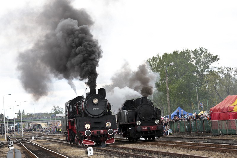 22. parada parowozów w Wolsztynie (wideo, zjęcia)