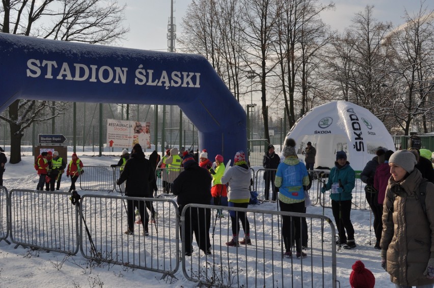 Nordic Walking z Sercem dla WOŚP 2017 w Parku Śląskim