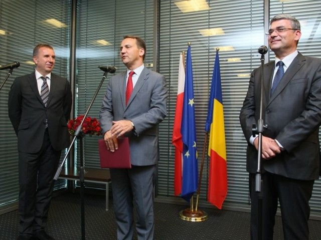 Minister Radosław Sikorski był honorowym gościem uroczystości.