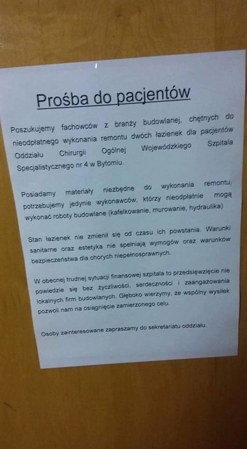 Wojewódzki Szpital Specjalistyczny nr 4 w Bytomiu...