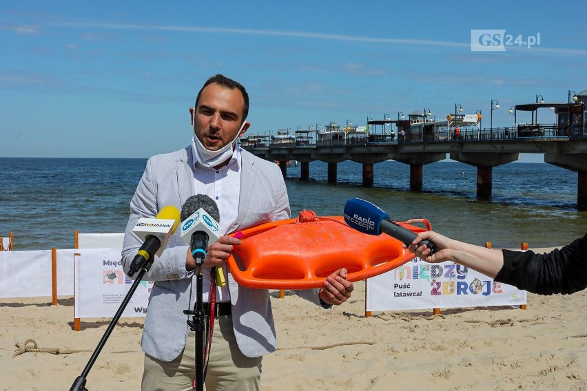 Plaża w Międzyzdrojach ma być bezpieczna. Jako pierwsza w Polsce. Zamiast parawanów sektory