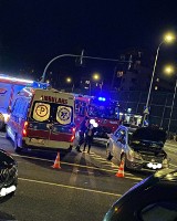 Kraków. Groźny wypadek na skrzyżowaniu ul. Dobrego Pasterza i Bohomolca