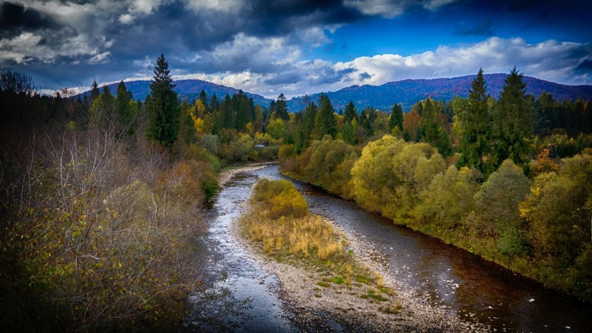 Piękna Solina i Bieszczady jesienią. Zobacz zdjęcia ze szlaku na Małą i Wielką Rawkę, Szerokie Wierchy i Tarnicę