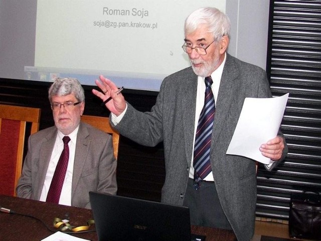 Ciekawie o rezerwatach mówił prof. Roman Soja (z prawej)