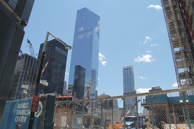 WTC od kilku lat jest w budowie.