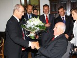 Helmut Kohl otrzymał w Ludwigshafen Złote Mosty Dialogu 2010