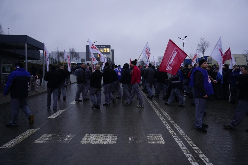 Strajk generalny w Solaris. W drugi dzień strajku odbyła się...