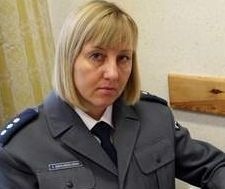 Beata Jędrzejewska-Wrona oficer prasowy Komendy Miejskiej Policji w Tarnobrzegu będzie kwestowała na rzecz WOŚP.