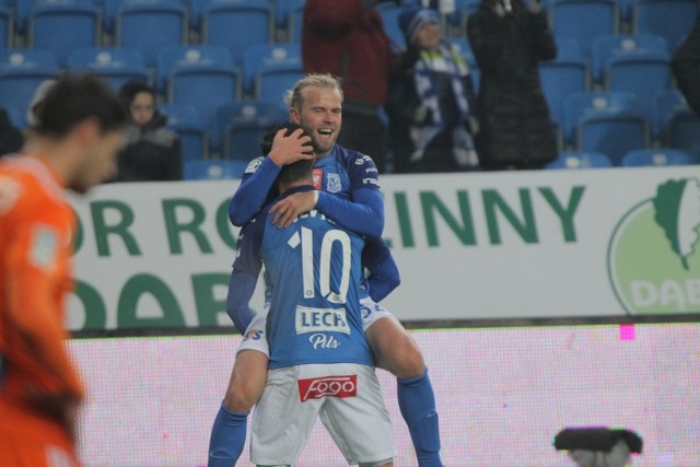 17.12.2017 poznan ww pilka nozna ekstraklasa lech poznan termalica nieciecza. glos wielkopolski. fot. waldemar wylegalski/polska press