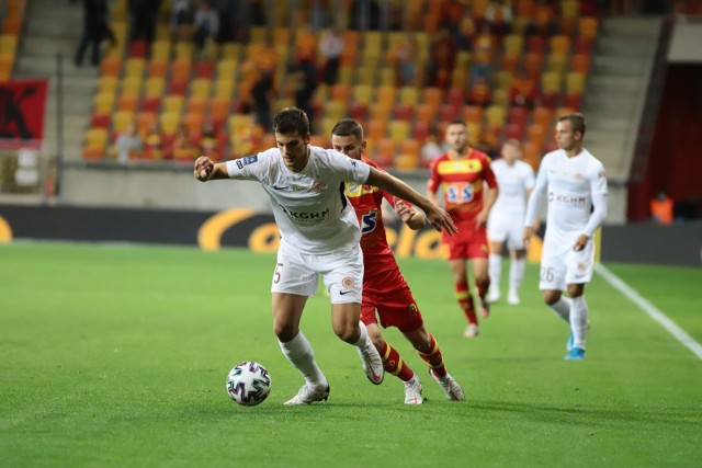 2020-09-26  bialystok jagiellonia zaglebie lubin  ekstraklasa  fot wojciech wojtkielewicz kurier poranny / gazeta wspolczesna